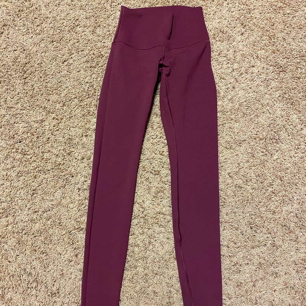 Women’s Lululemon Leggings. Size 6. Worn Once!